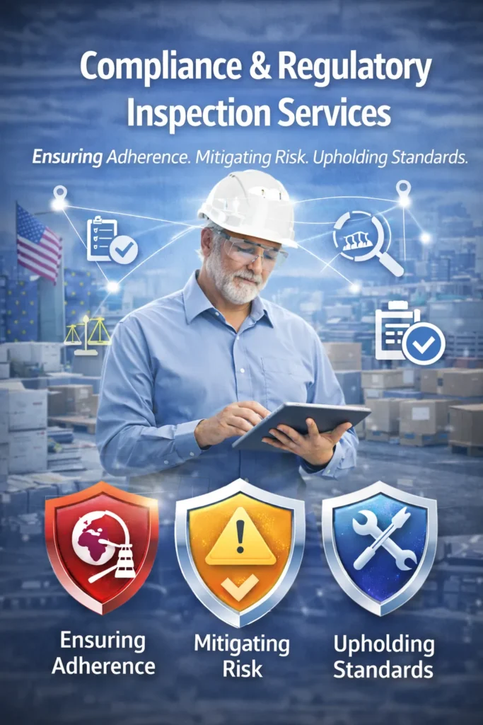 Compliance & Regulatory Inspection Services 1 Compliance Regulatory Inspection Services 2