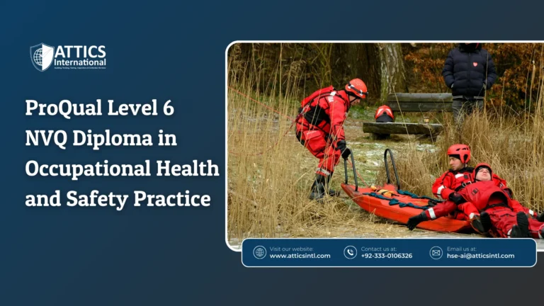 ProQual Level 6 NVQ Diploma in Occupational Health and Safety Practice