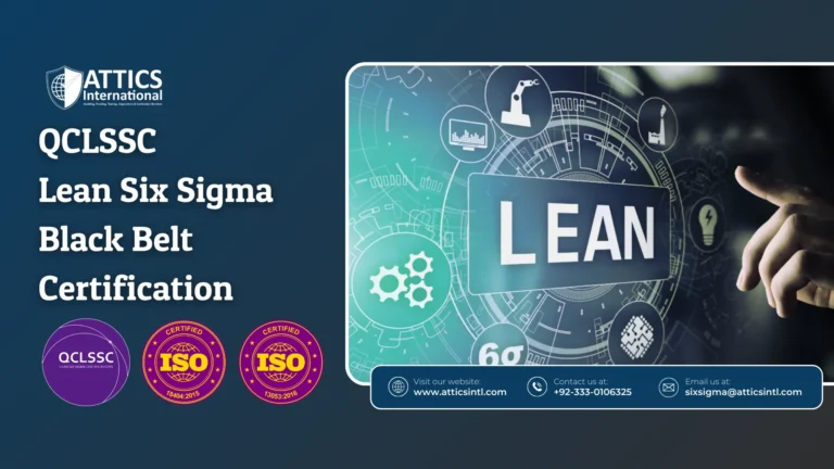 QCLSSC Lean Six Sigma Black Belt Certification