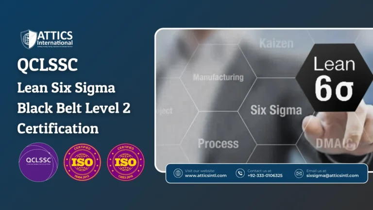 QCLSSC Lean Six Sigma Black Belt Level 2 Certification