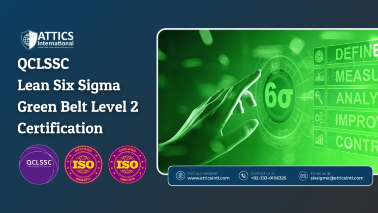 QCLSSC Lean Six Sigma Green Belt Level 2 Certification