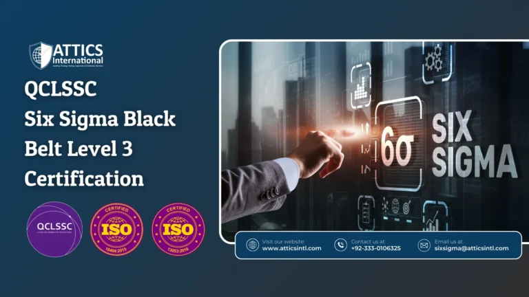 QCLSSC Six Sigma Black Belt Level 3 Certification