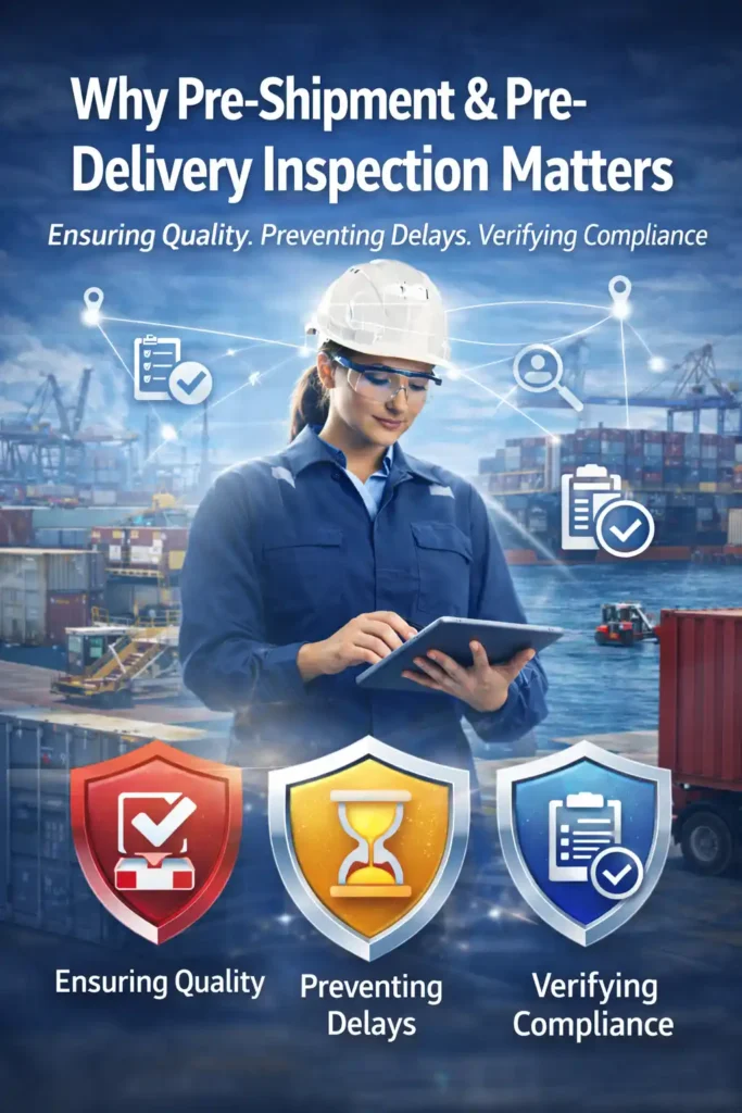 Why Pre Shipment Pre Delivery Inspection Matters