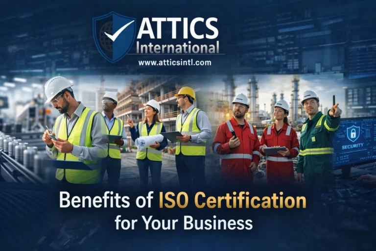 ISO certification benefits for manufacturing, construction, oil & gas and IT companies