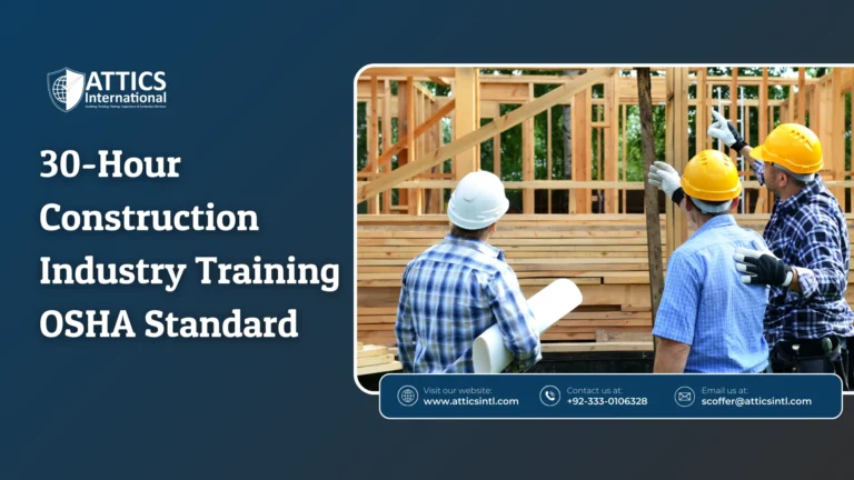 30-Hrs Construction Industry Training OSHA Standard