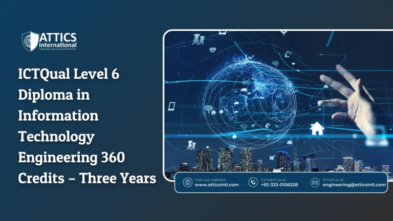 ICTQual Level 6 Diploma in Information Technology Engineering 360 Credits – Three Years