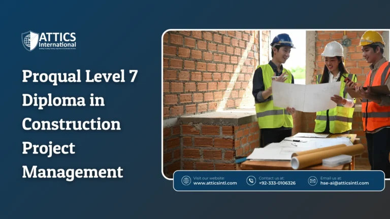 Proqual Level 7 Diploma in Construction Project Management