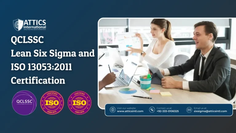 QCLSSC Lean Six Sigma and ISO 13053:2011 Certification