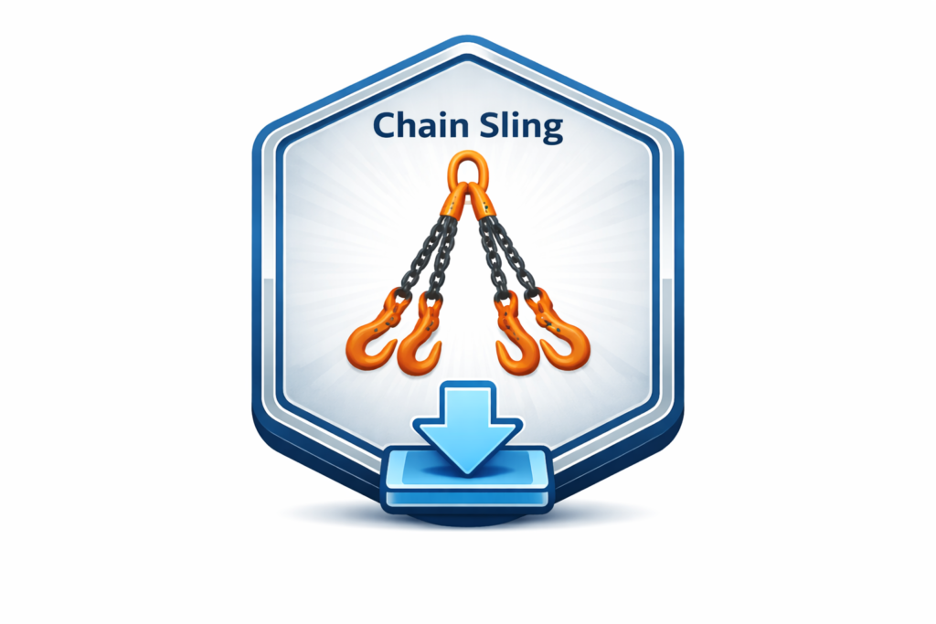 What is Rigging Safety?Complete Beginner Guide to Safe Lifting and Load Handling 2 Chain Sling
