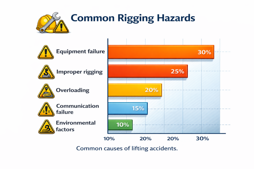 What is Rigging Safety?Complete Beginner Guide to Safe Lifting and Load Handling 10 Common Rigging Hazards