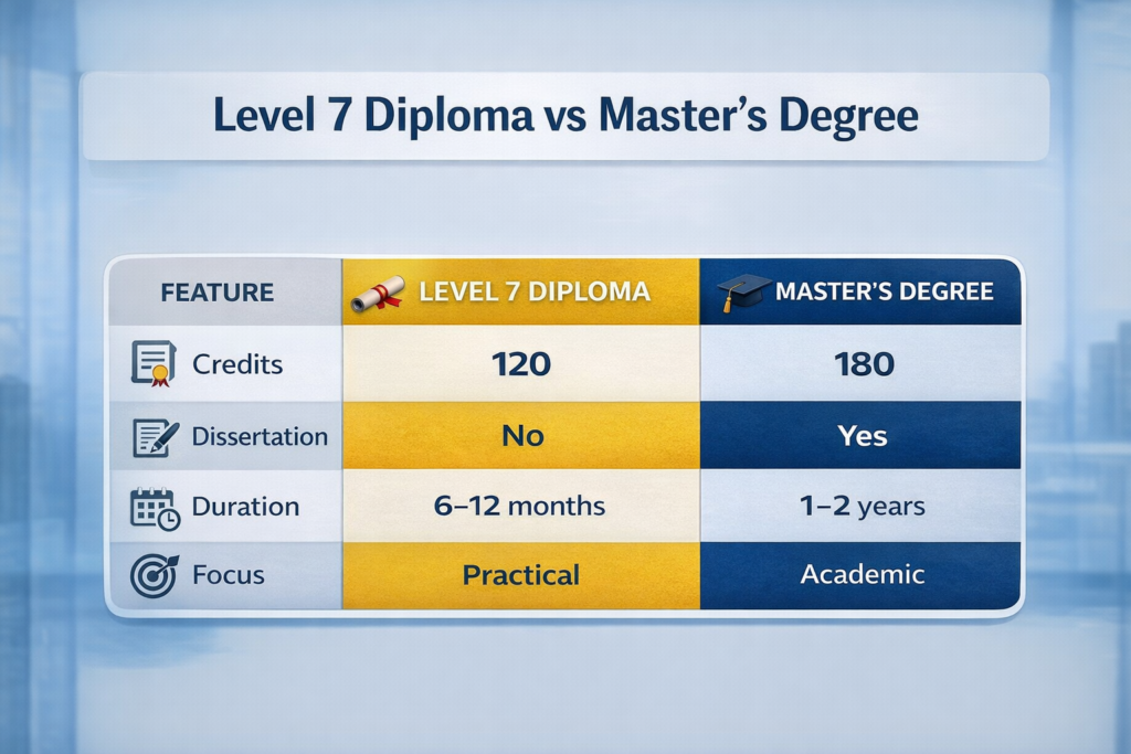 Postgraduate Diploma vs Full Masters