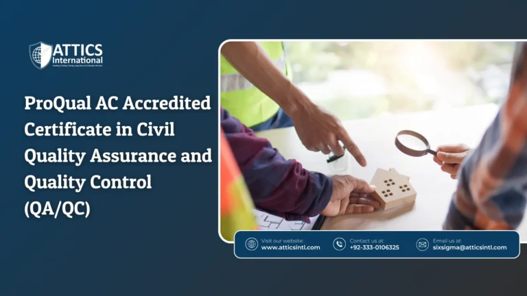 ProQual AC Accredited Certificate in Civil Quality Assurance and Quality Control (QA/QC)