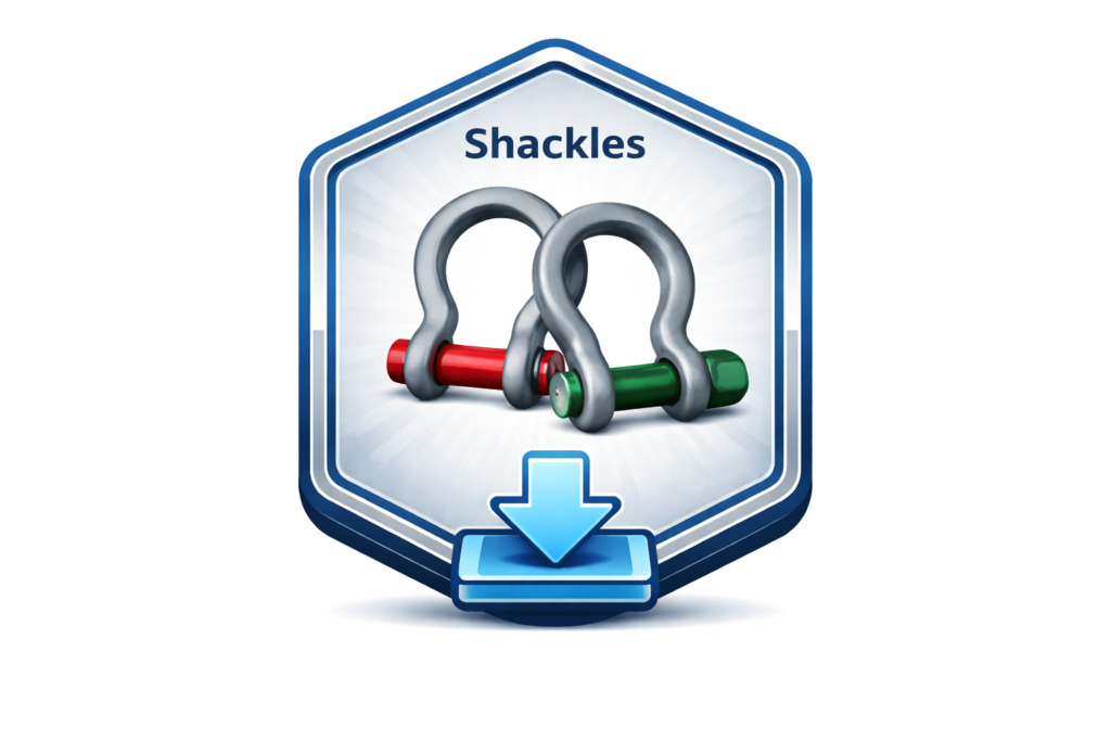 What is Rigging Safety?Complete Beginner Guide to Safe Lifting and Load Handling 3 Shackles