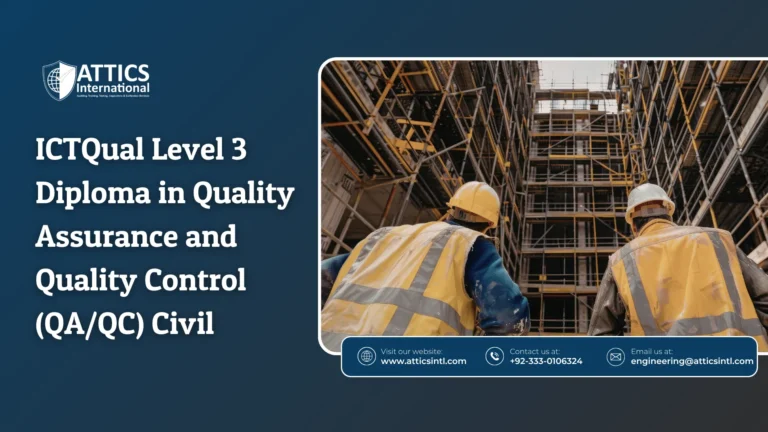 ICTQual Level 3 Diploma in Quality Assurance and Quality Control (QA/QC) Civil
