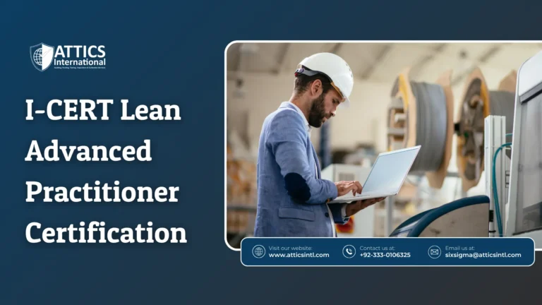 I-CERT Lean Advanced Practitioner Certification