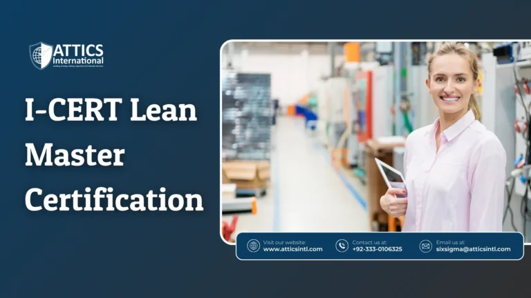 I-CERT Lean Master Certification
