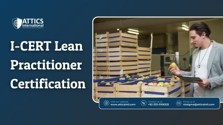 I-CERT Lean Practitioner Certification