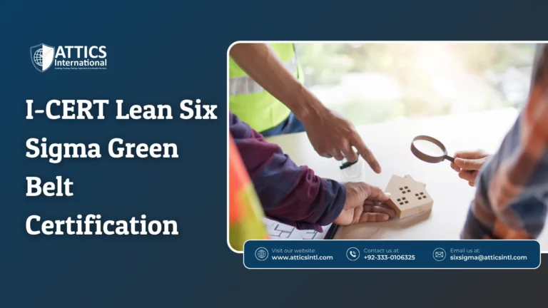 I-CERT Lean Six Sigma Green Belt Certification