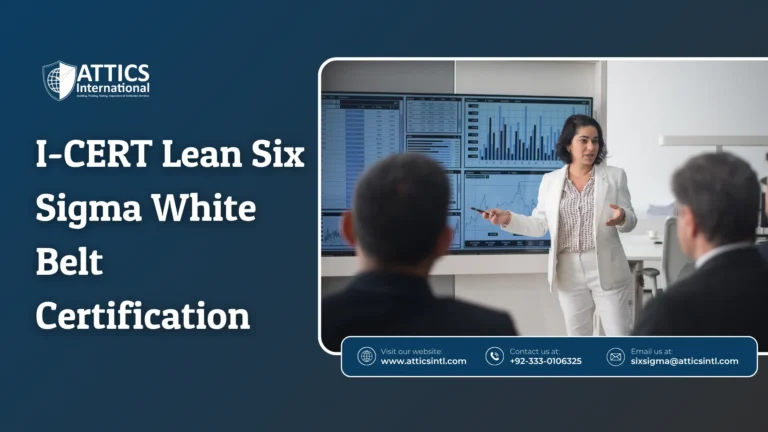 I-CERT Lean Six Sigma White Belt Certification