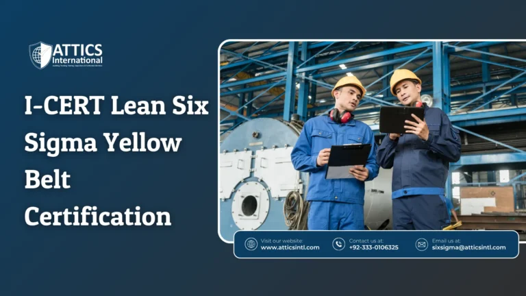I-CERT Lean Six Sigma Yellow Belt Certification