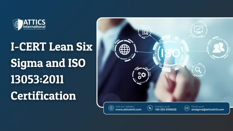 I-CERT Lean Six Sigma and ISO 13053:2011 Certification