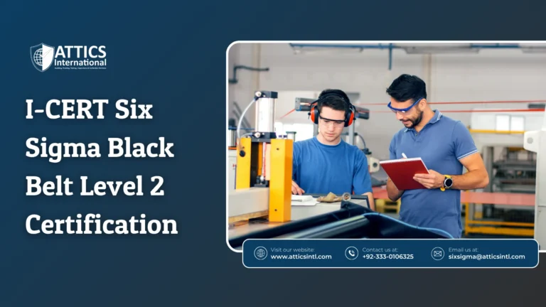 I-CERT Six Sigma Black Belt Level 2 Certification