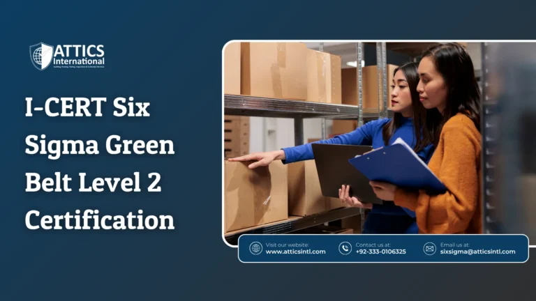 I-CERT Six Sigma Green Belt Level 2 Certification