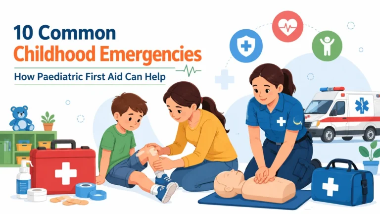 10 Common Childhood Emergencies and How Paediatric First Aid Can Help