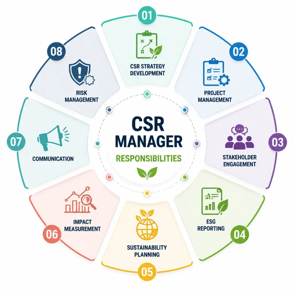 CSR Manager Roles and Responsibilities