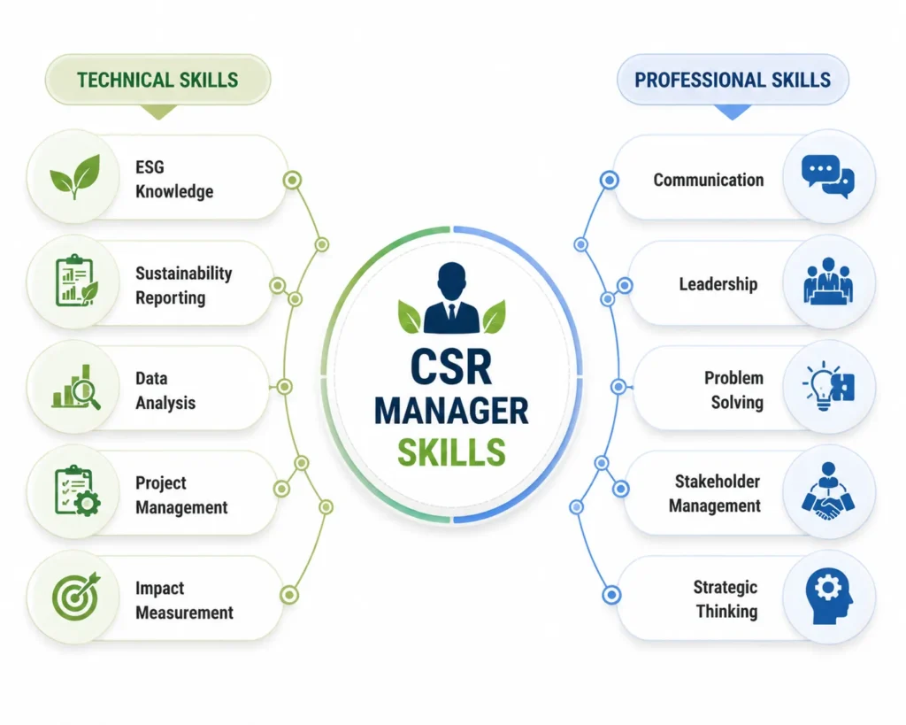 CSR Manager Skills