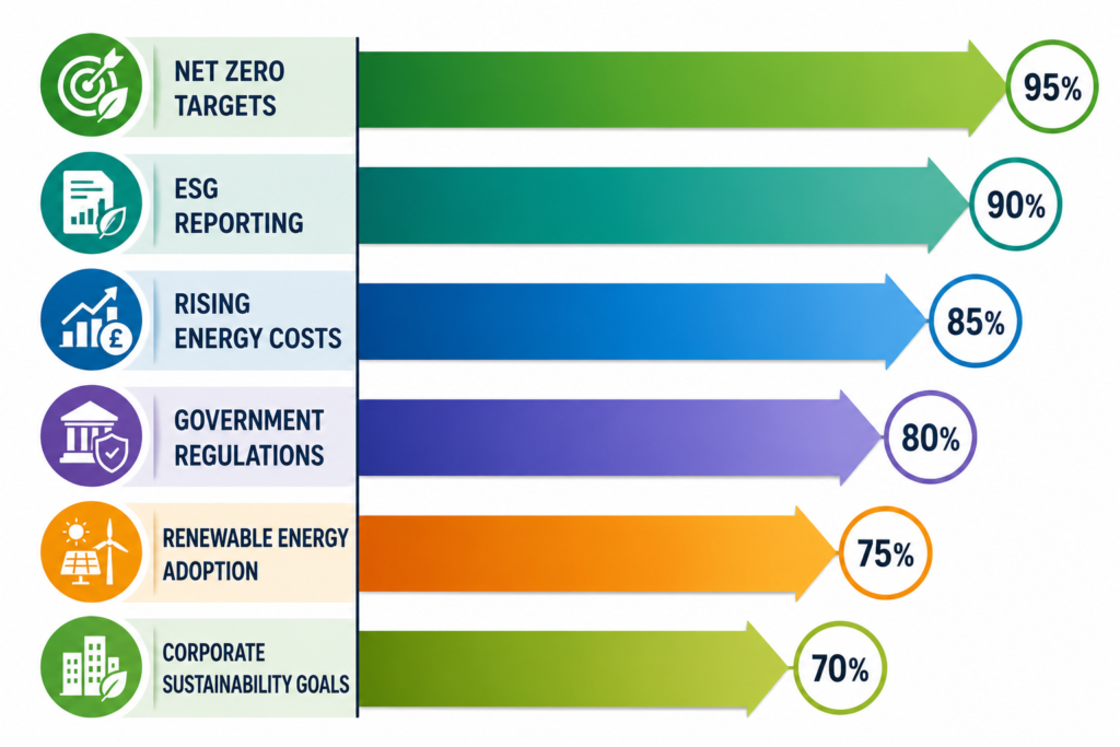 Corporate sustainability progress overview
