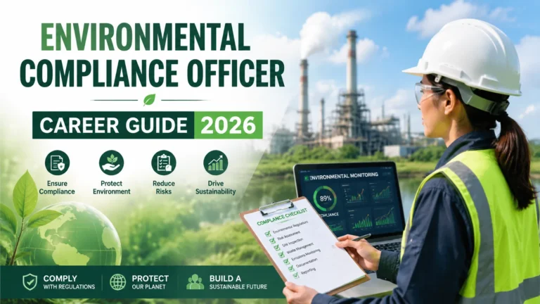 Environmental Compliance Officer: Career Guide, Responsibilities, Skills, Salary, Qualifications & How to Become One (2026)