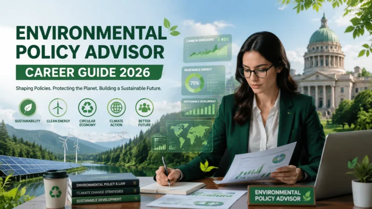 Environmental Policy Advisor: Complete Career Guide, Roles, Responsibilities, Skills, Qualifications, Salary & Future Opportunities (2026)