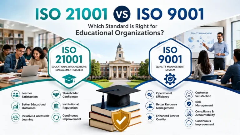 ISO 21001 vs ISO 9001: Which Standard Is Better for Educational Organizations?