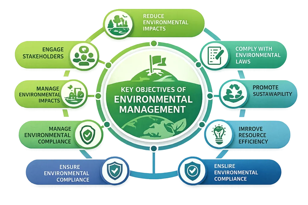 Environmental Management vs Sustainability: What's the Difference? 1 Key objectives of environmental management