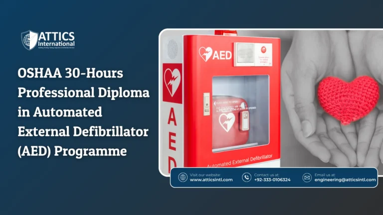 OSHAA 30-Hours Professional Diploma in Automated External Defibrillator (AED) Programme