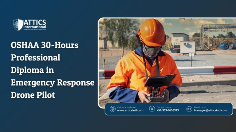 OSHAA 30-Hours Professional Diploma in Emergency Response Drone Pilot