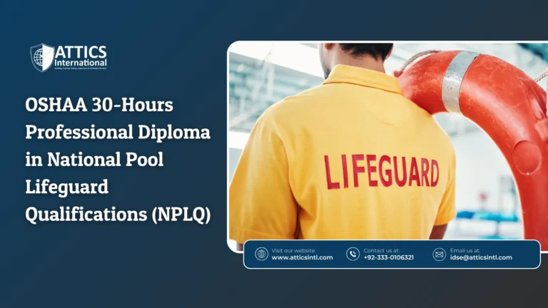 OSHAA 30-Hours Professional Diploma in National Pool Lifeguard Qualifications (NPLQ)