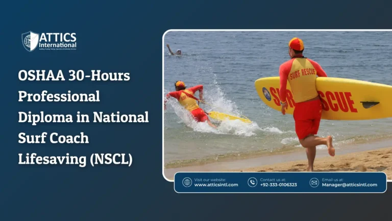 OSHAA 30-Hours Professional Diploma in National Surf Coach Lifesaving (NSCL)