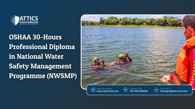 OSHAA 30-Hours Professional Diploma in National Water Safety Management Programme (NWSMP)