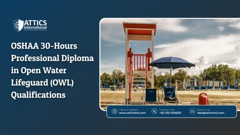 OSHAA 30-Hours Professional Diploma in Open Water Lifeguard (OWL) Qualifications