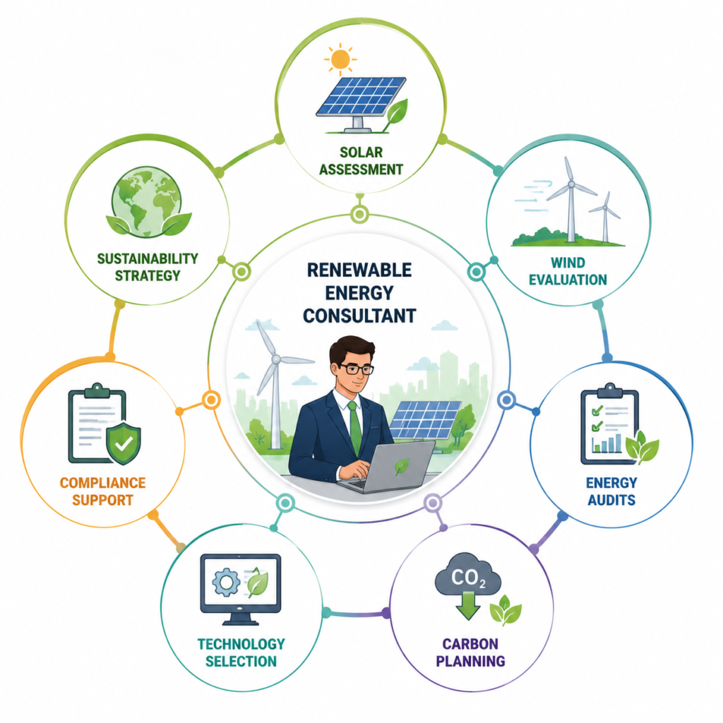 Renewable Energy Consultant Responsibilities