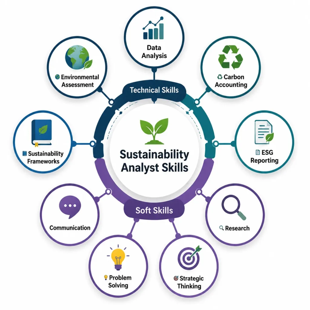 Sustainability Analyst Skills