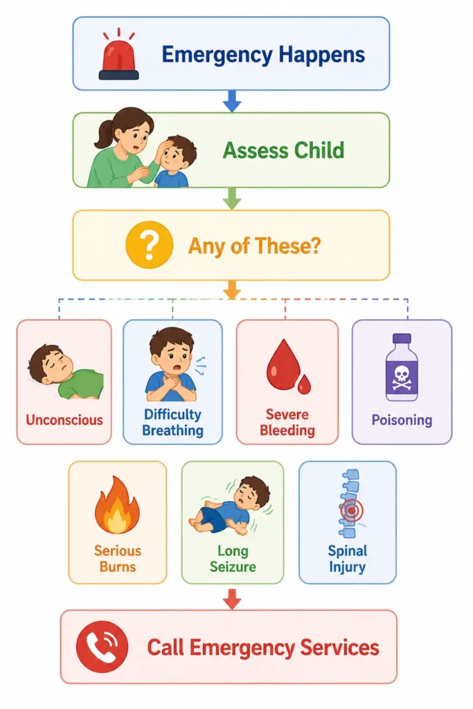 When to Call Emergency Services