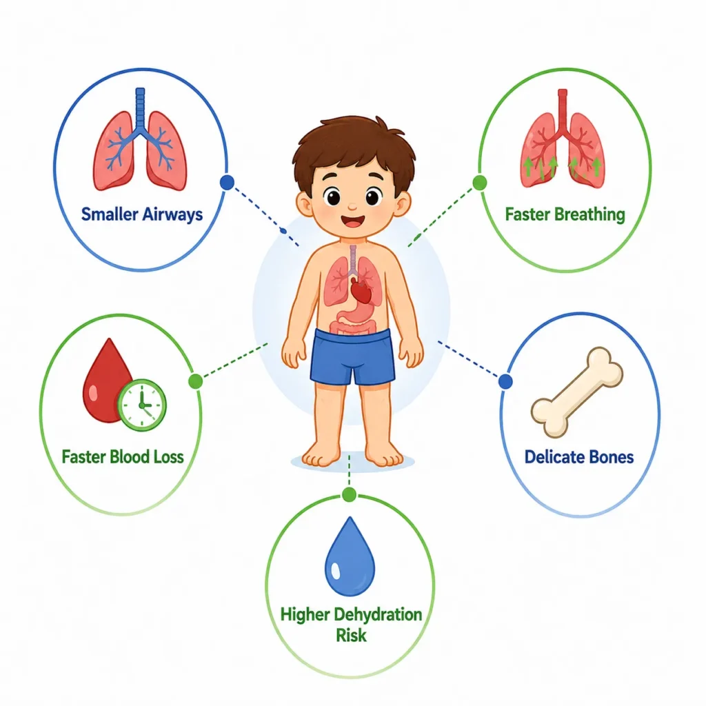 Why Children Need Different First Aid