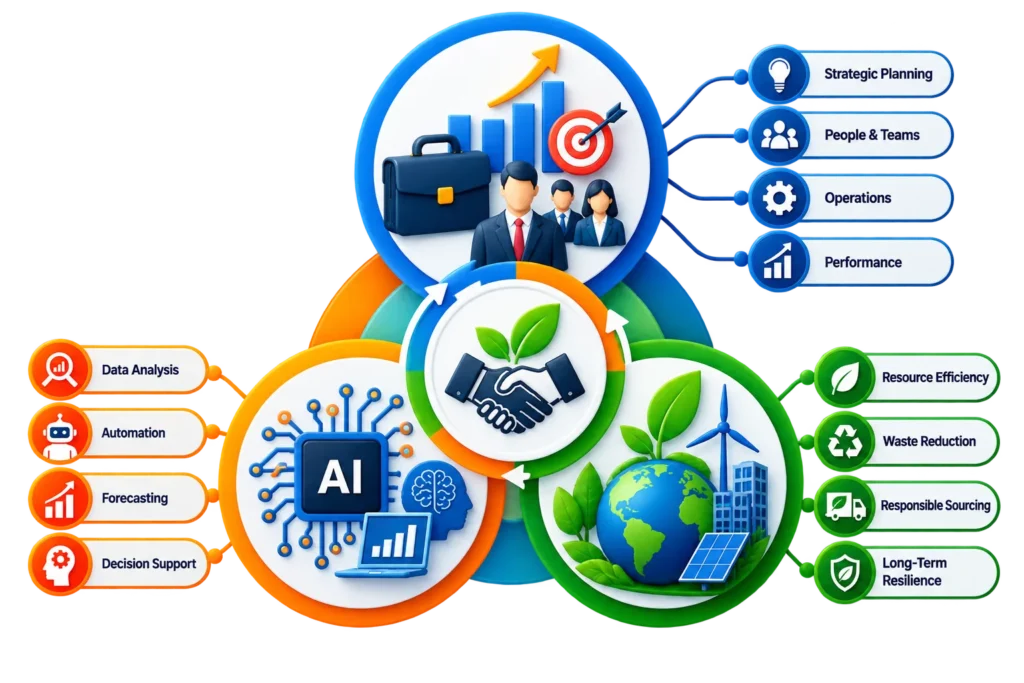 Business Management AI Sustainability
