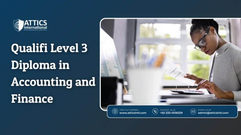 Qualifi Level 3 Diploma in Accounting and Finance