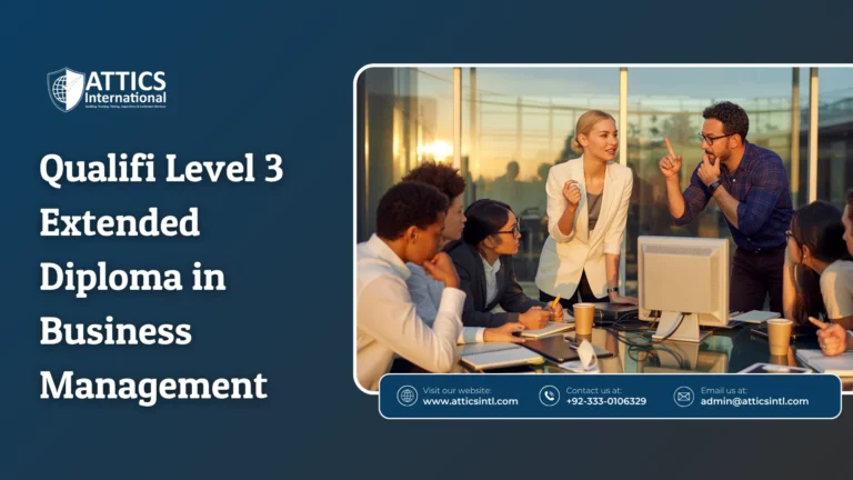Qualifi Level 3 Extended Diploma in Business Management