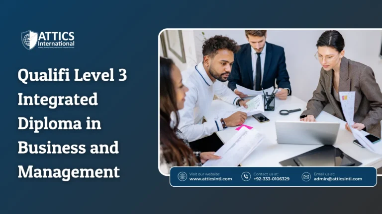 Qualifi Level 3 Integrated Diploma in Business and Management