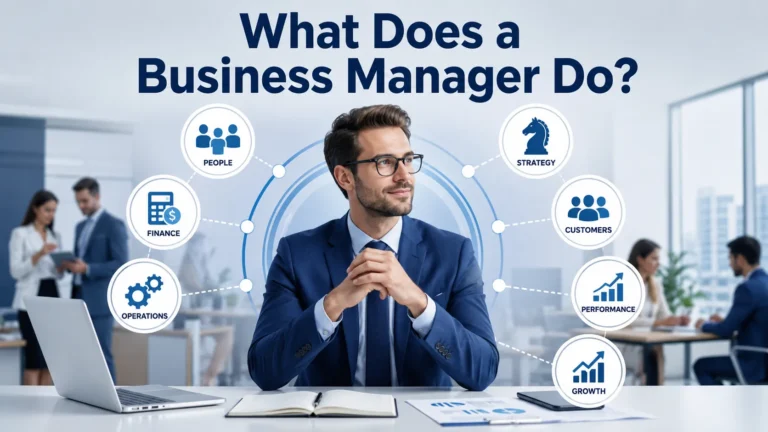 What Does a Business Manager Do? Roles, Responsibilities and Skills